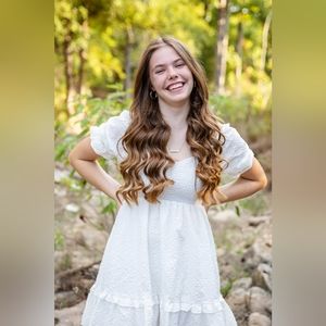 Altar'd State White Dress size small